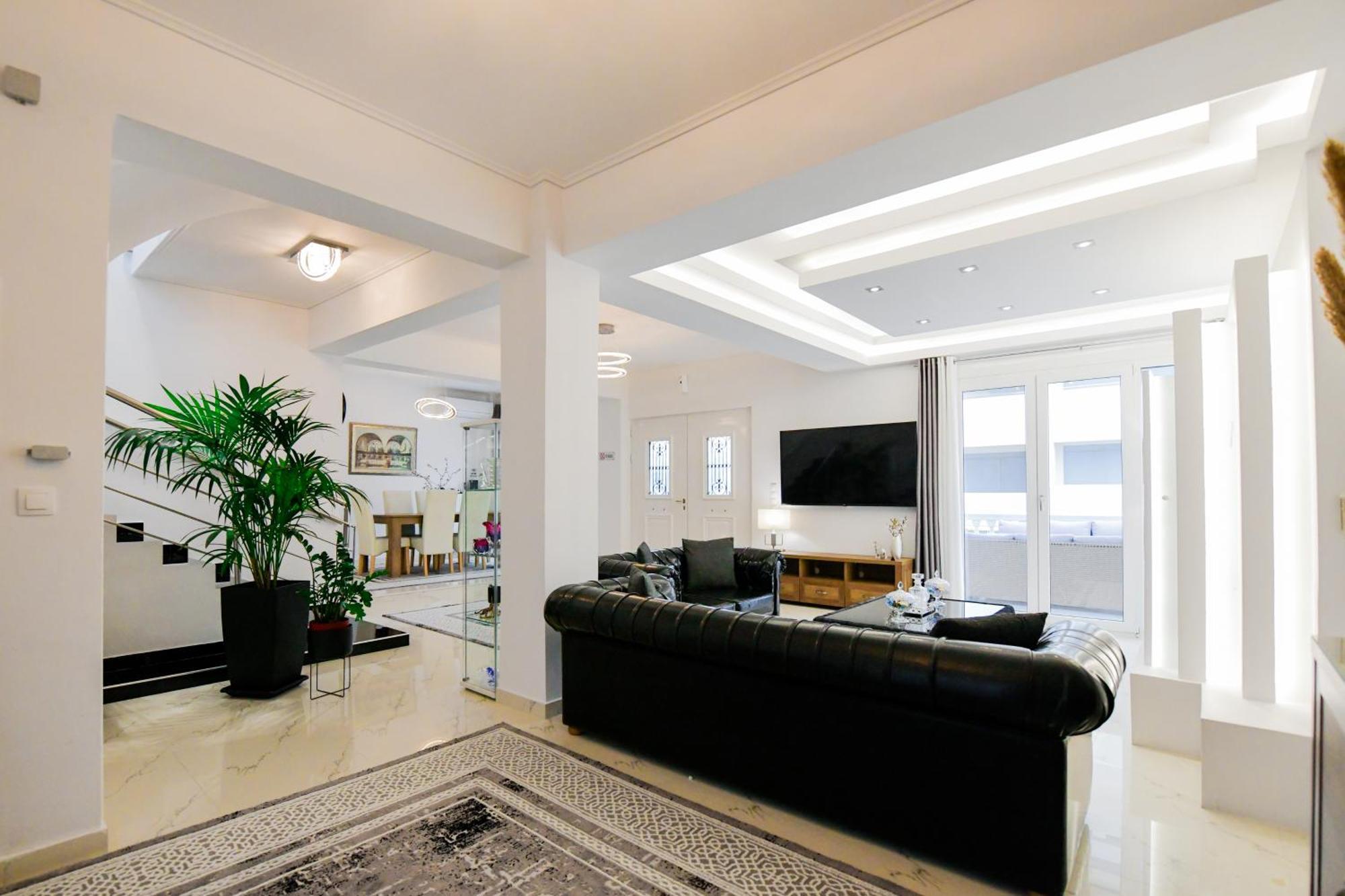Beach Blue Villa Corinth Экстерьер фото