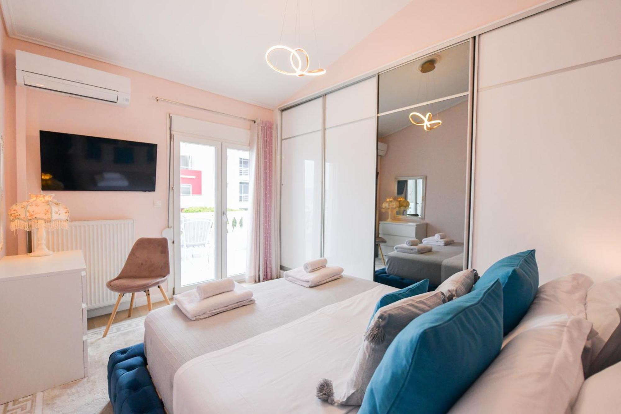 Beach Blue Villa Corinth Экстерьер фото