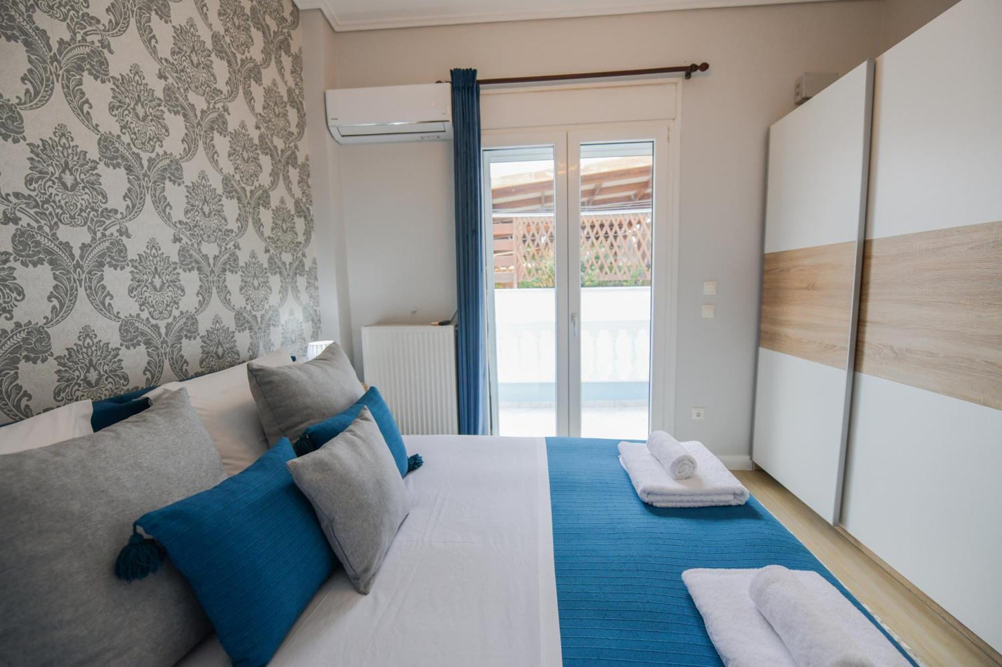 Beach Blue Villa Corinth Экстерьер фото