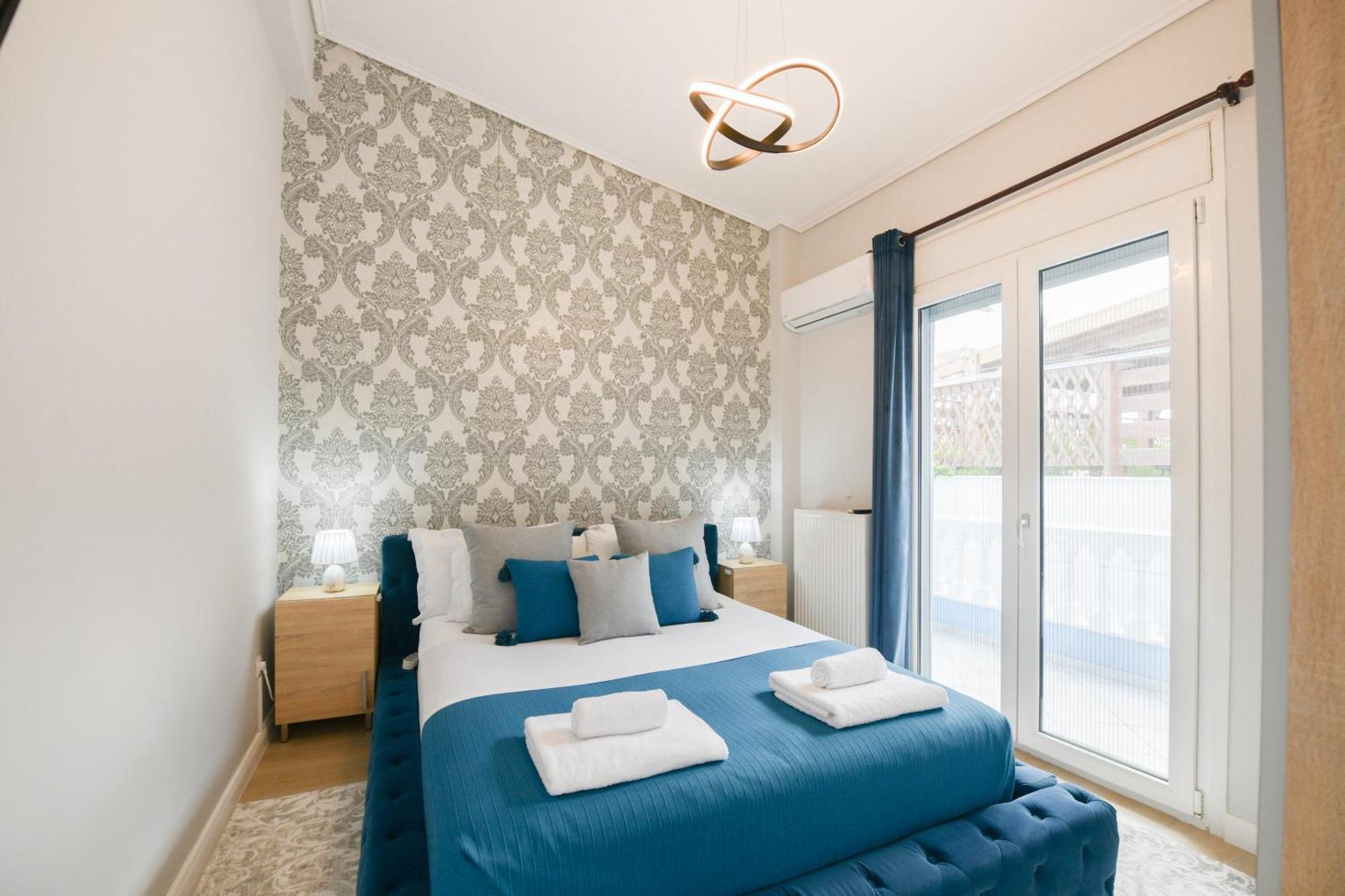 Beach Blue Villa Corinth Экстерьер фото