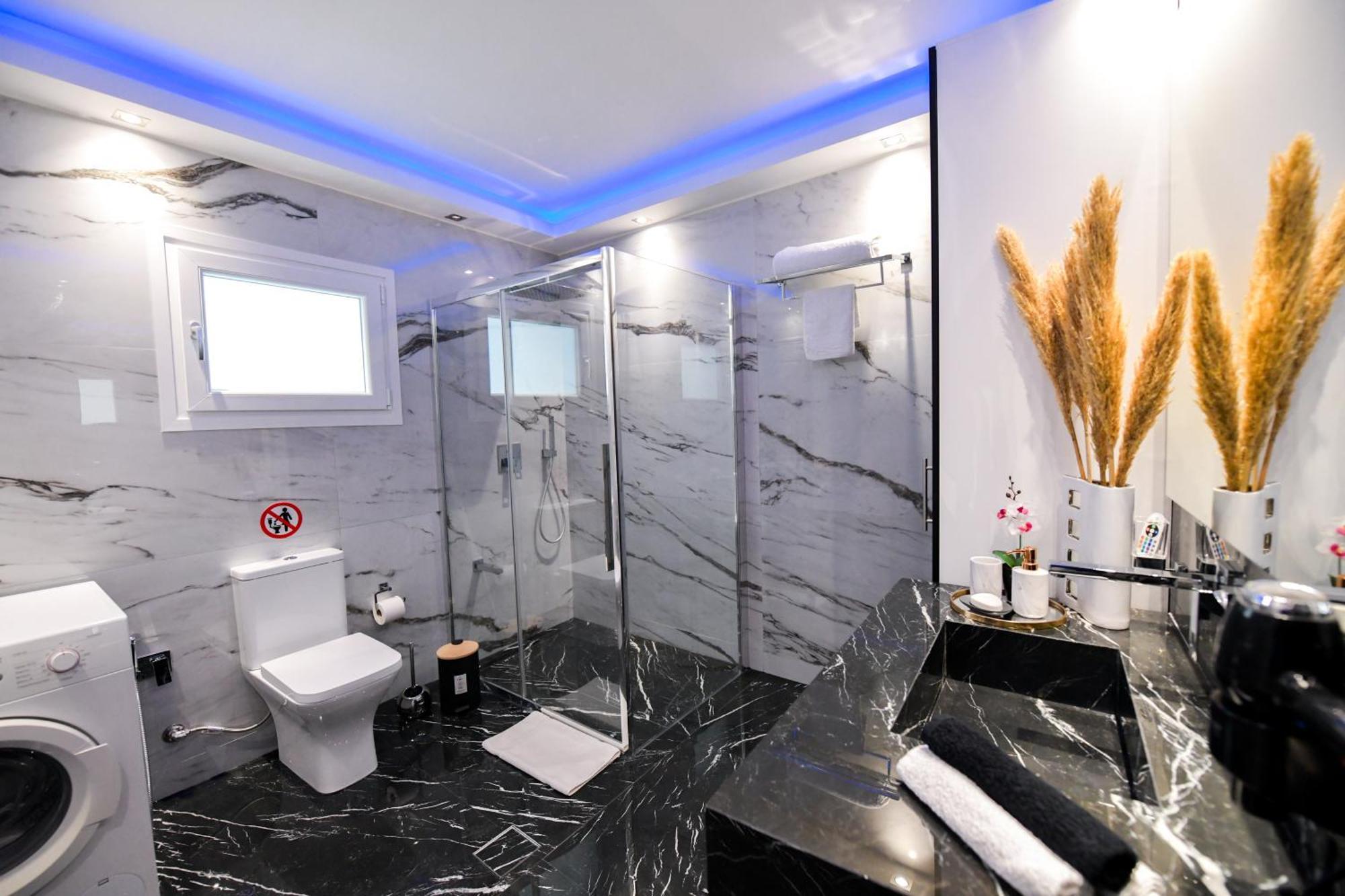 Beach Blue Villa Corinth Экстерьер фото