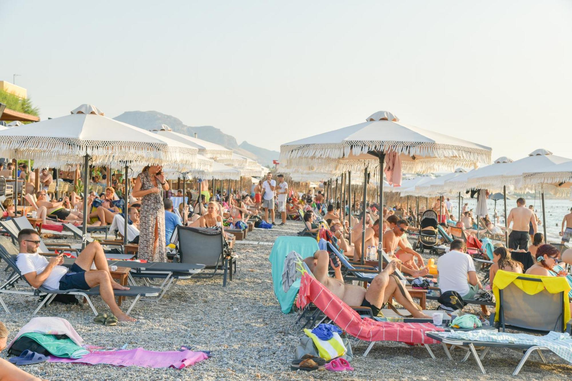 Beach Blue Villa Corinth Экстерьер фото