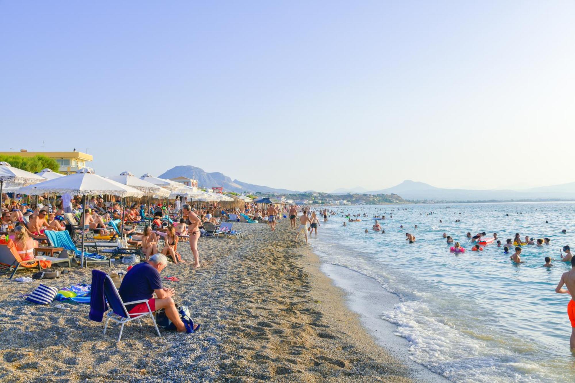 Beach Blue Villa Corinth Экстерьер фото