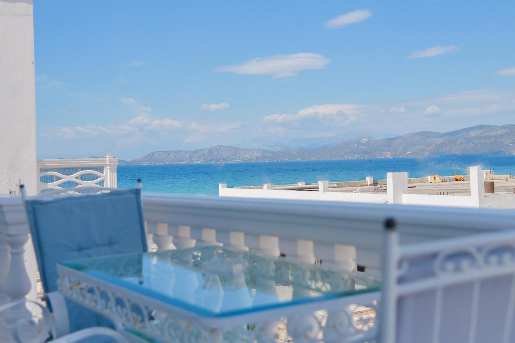 Beach Blue Villa Corinth Экстерьер фото