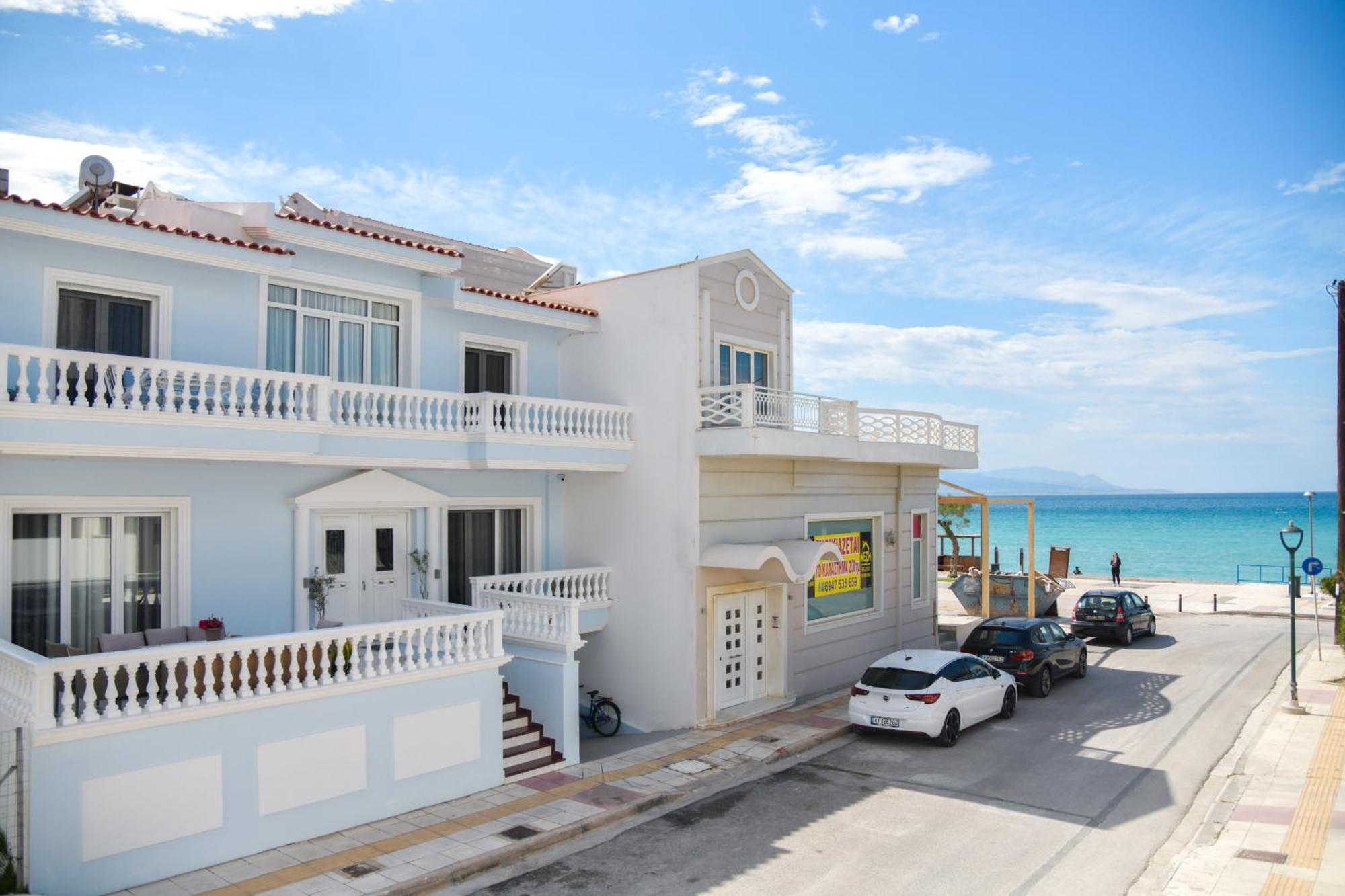 Beach Blue Villa Corinth Экстерьер фото